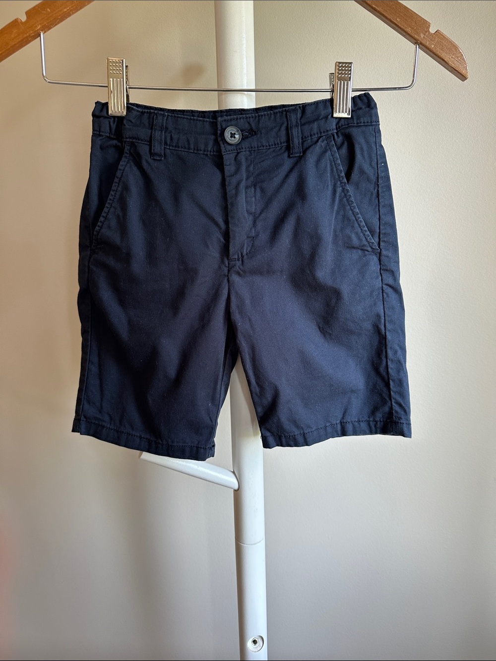 H&M Navy Blue Chino Shorts Size 6